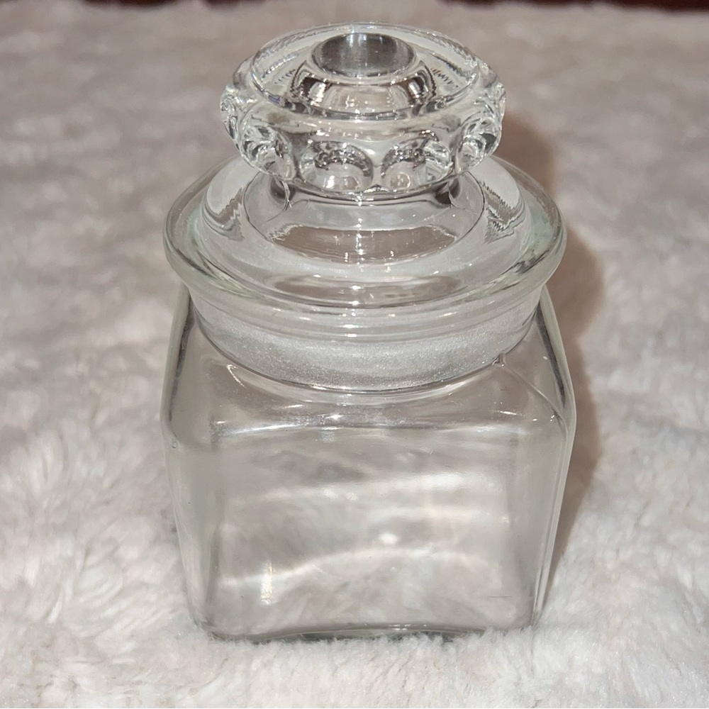 Small Glass Jar with Lid